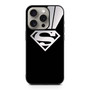 Black Superman iPhone 15 Pro Case