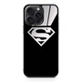 Black Superman iPhone 15 Pro Max Case