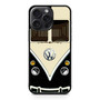 black vw retro bus iPhone 15 Pro Max Case