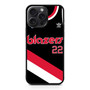 blazers basketball jersey iPhone 15 Pro Max Case