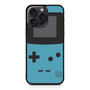 blue custom gameboy iPhone 15 Pro Max Case