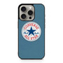 blue texture converse iPhone 15 Pro Case