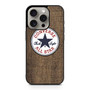 brown denim converse iPhone 15 Pro Case