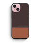 Calvin Klein Brown Mix iPhone 15 Case