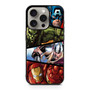 Captain America and Hulk and Thor and Iron man iPhone 15 Pro Case
