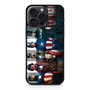 Captain America Suits iPhone 15 Pro Max Case