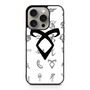 City of bones logos iPhone 15 Pro Case
