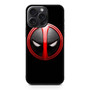 Deadpool Emblem iPhone 15 Pro Max Case