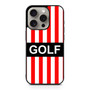 Golf Wang Red Strip iPhone 15 Pro Case