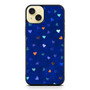 Heart in Blue iPhone 15 Plus Case