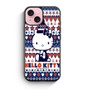 hello kitty cute aztec iPhone 15 Case