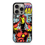 Iron Man Marvel Comic Cover iPhone 15 Pro Case