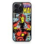 Iron Man Marvel Comic Cover iPhone 15 Pro Max Case