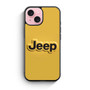 Jeep Yellow Logo iPhone 15 Case