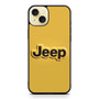 Jeep Yellow Logo iPhone 15 Plus Case