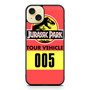 jurassic park tour vehicle iPhone 15 Plus Case