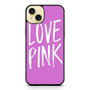 Love Pink Cute iPhone 15 Plus Case