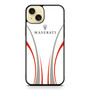Maserati Silver Red iPhone 15 Plus Case