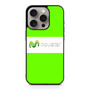 Movistar Green iPhone 15 Pro Case