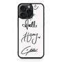 One Direction Signatures 2 iPhone 15 Pro Max Case