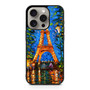 Paris Effel Tower in Abstract iPhone 15 Pro Case