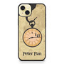 Peter pan clock iPhone 15 Plus Case