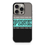 Pink Victoria's secret Limited style 2 iPhone 15 Pro Case