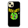Rick & Morty Cartoon iPhone 15 Plus Case