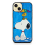 Snoopy In Rain iPhone 15 Plus Case