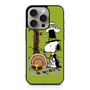 Snoopy under the tree iPhone 15 Pro Case