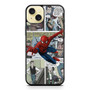 Spiderman Marvel Comic Cover iPhone 15 Plus Case