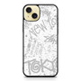 Stussy Cities Of The World Art iPhone 15 Plus Case