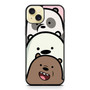We Bare Bears 4 iPhone 15 Plus Case
