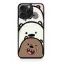 We Bare Bears 4 iPhone 15 Pro Max Case