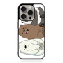We Bear Bears Trio iPhone 15 Pro Case