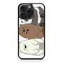 We Bear Bears Trio iPhone 15 Pro Max Case