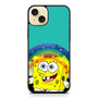 Spongebob Square Pants in Rainbow iPhone 15 Plus Case