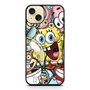 Spongebob Square Pants All Friendship iPhone 15 Plus Case
