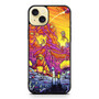 Rick and Morty Fighting Alien iPhone 15 Plus Case