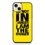 Breaking Bad Im the Danger iPhone 15 Plus Case