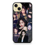 Black Pink Collage 1 iPhone 15 Plus Case