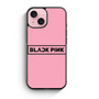 Black Pink Logo iPhone 15 Case