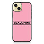 Black Pink Logo iPhone 15 Plus Case