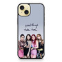Black Pink Signature 2 iPhone 15 Plus Case