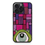 Monster Inc Retro Art iPhone 15 Pro Max Case