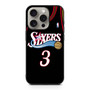 Sixers Iverson Jersey iPhone 15 Pro Case