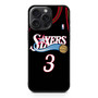 Sixers Iverson Jersey iPhone 15 Pro Max Case