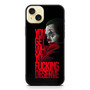 Joker Punch Line iPhone 15 Plus Case