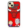 Bulls X Rick n Morty iPhone 15 Plus Case