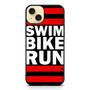 Swim Bike Run 1 iPhone 15 Plus Case